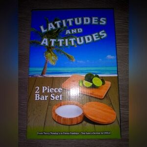 Cutting Board & Bamboo Glass Rimmer